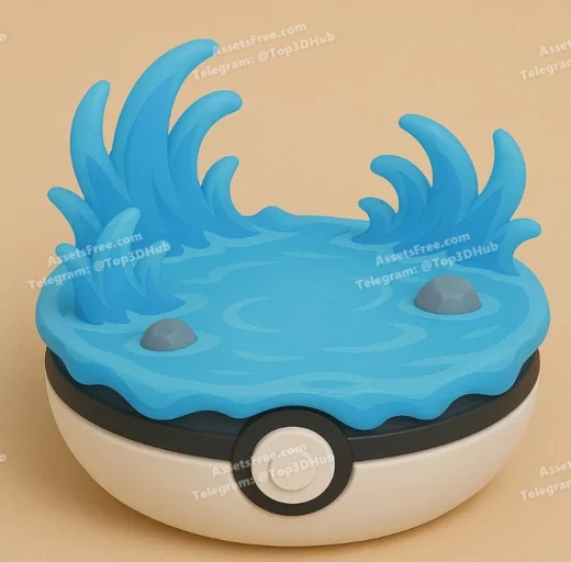 base agua ia - 3D model for printing | AssetsFree.com