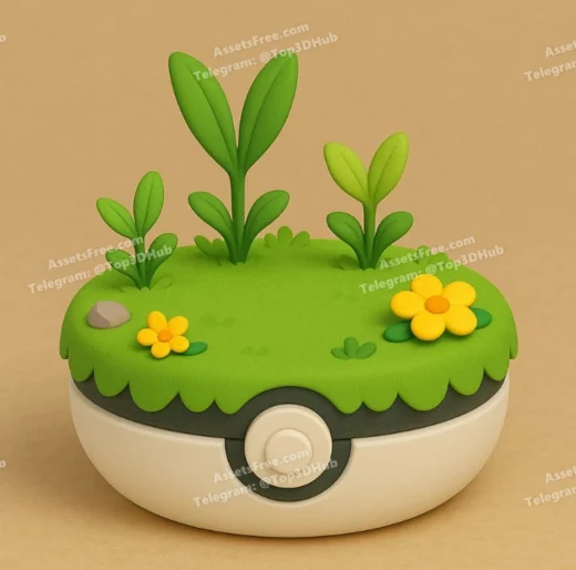 base flores ia - 3D model for printing | AssetsFree.com