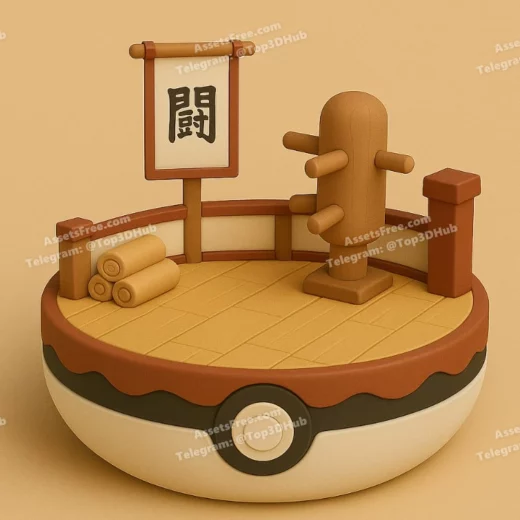 base lucha ia - 3D model for printing | AssetsFree.com