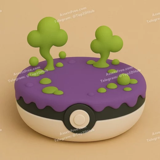 base poison - 3D model for printing | AssetsFree.com