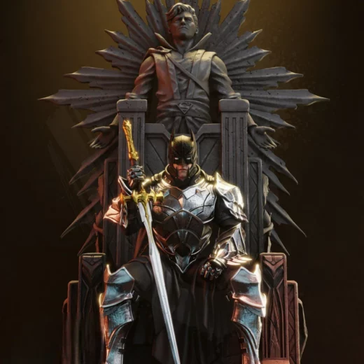 batman knight of steel - 3D model for printing | AssetsFree.com
