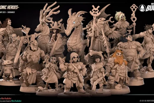 bite the bullet iconic heroes may 2025 - 3D model for printing | AssetsFree.com