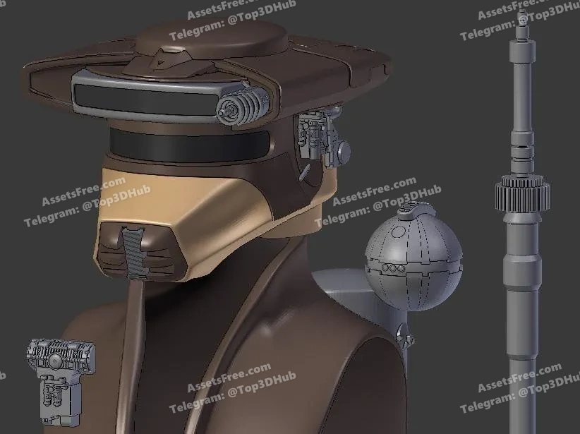 boushhhelmet – STL 3D Print Model | AssetsFree.com boushhhelmet - 3D model for printing | AssetsFree.com