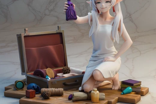 bulkamancer – frieren – sousou no frieren_ - 3D model for printing | AssetsFree.com