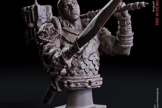 bust – goliath commander - 3D model for printing | AssetsFree.com