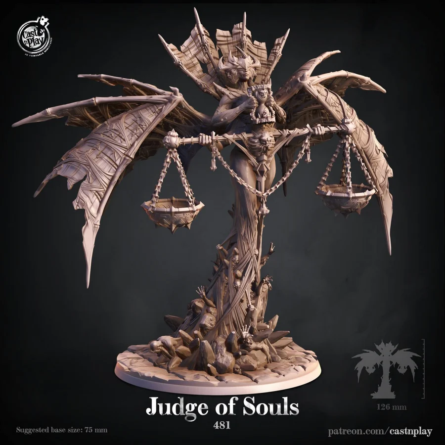 castnplay – judge of souls - 3D model for printing | AssetsFree.com