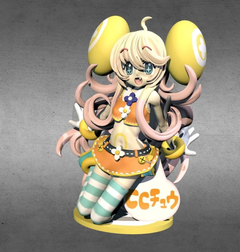 cc-chu_@Top3DHub – STL 3D Print Model | AssetsFree.com Cc chu @top3dhub