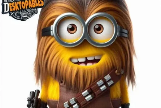 chewbacca minion obj with color for bambulab - 3D model for printing | AssetsFree.com