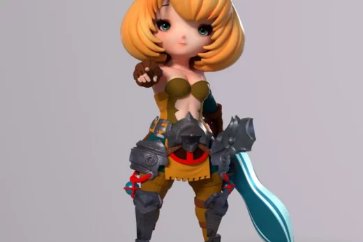 Chibi another random @top3dhub