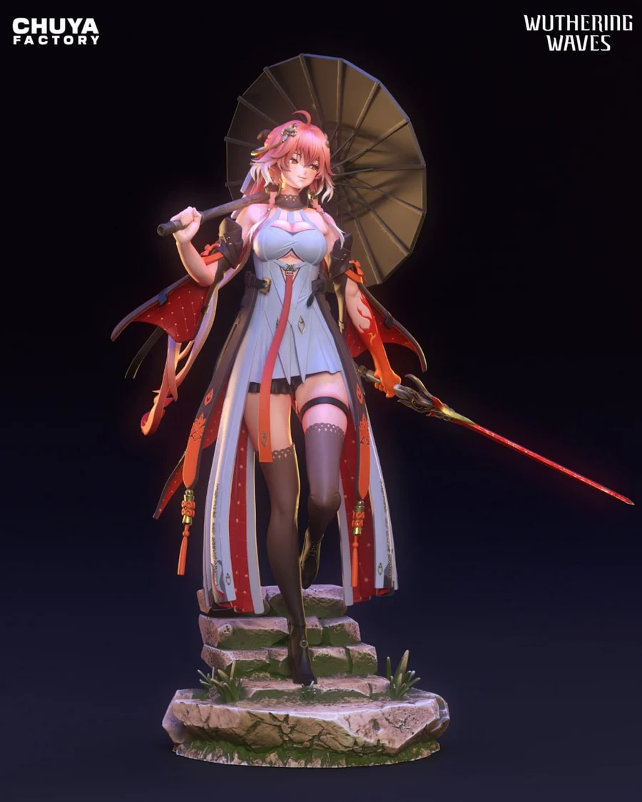 chuya factory – wuthering waves – changli - 3D model for printing | AssetsFree.com