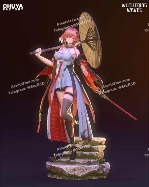 chuya factory – wuthering waves – changli - 3D model for printing | AssetsFree.com