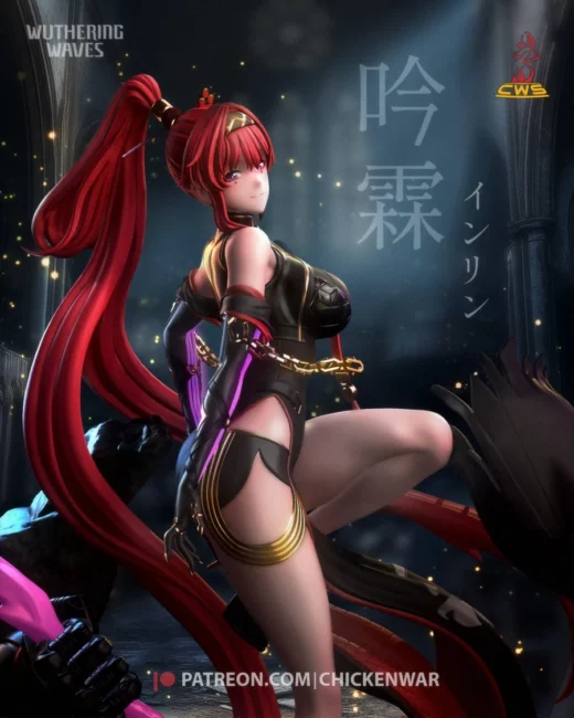 cw studio – wuthering waves – yinlin - 3D model for printing | AssetsFree.com