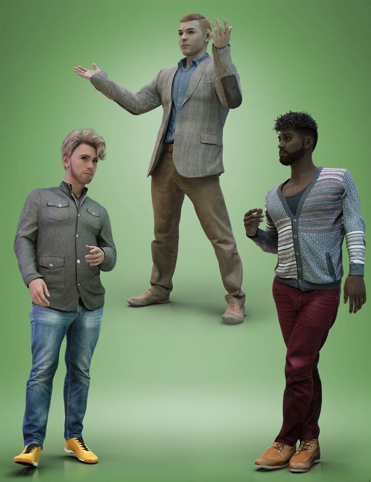 Dforce casual clothing outfits volume 1 for genesis 9