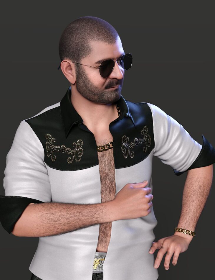 dForce Hairy Man for Genesis 9 – STL 3D Print Model | AssetsFree.com Dforce hairy man for genesis 9