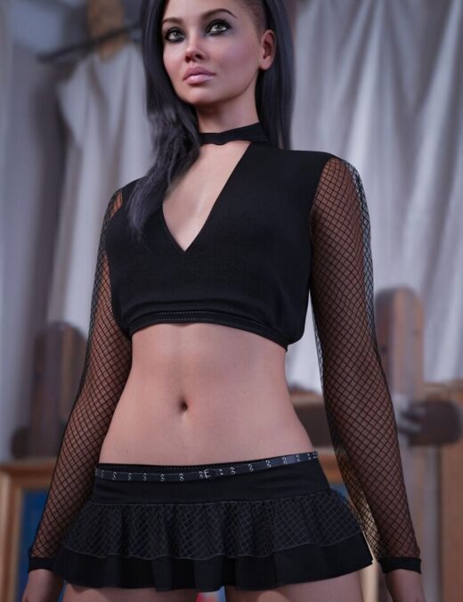 Dforce sweet escape outfit for genesis 9