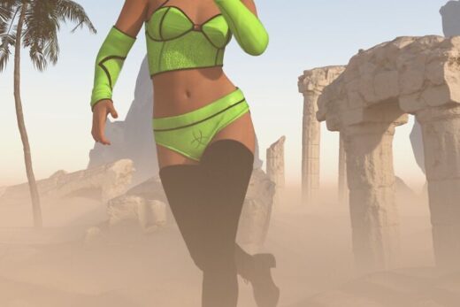Dforce taylah outfit for genesis 9