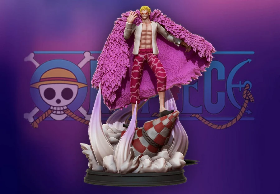 donquixote doflamingo – STL 3D Print Model | AssetsFree.com donquixote doflamingo - 3D model for printing | AssetsFree.com