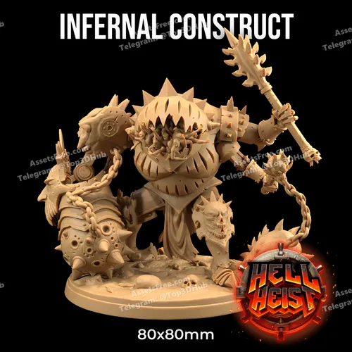 dragon trappers lodge – infernal construct – STL 3D Print Model | AssetsFree.com dragon trappers lodge – infernal construct - 3D model for printing | AssetsFree.com