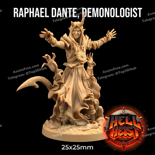 dragon trappers lodge – raphael dante - 3D model for printing | AssetsFree.com
