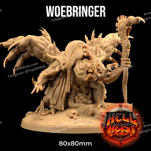 dragon trappers lodge – woebringer - 3D model for printing | AssetsFree.com