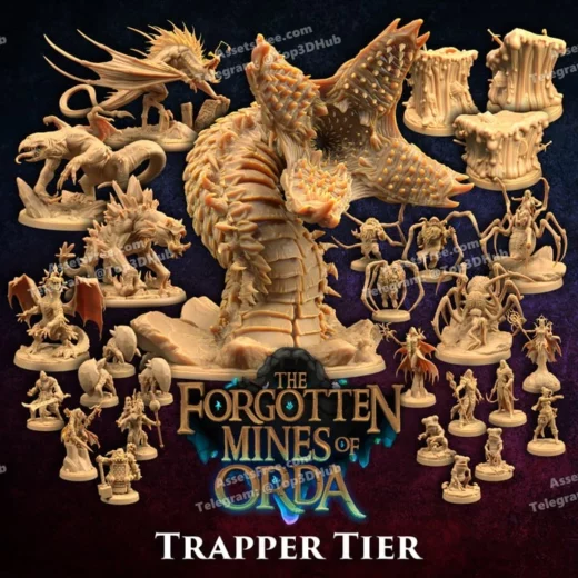 dragon_trappers_lodge - 3D model for printing | AssetsFree.com