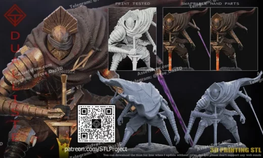 duelista - 3D model for printing | AssetsFree.com