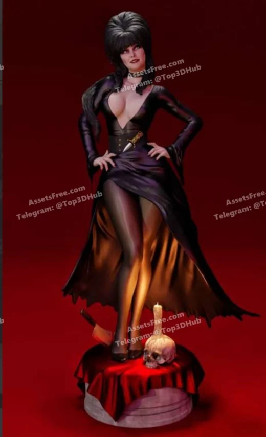 elvira – mcm3d - 3D model for printing | AssetsFree.com