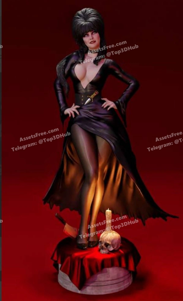 elvira – mcm3d - 3D model for printing | AssetsFree.com