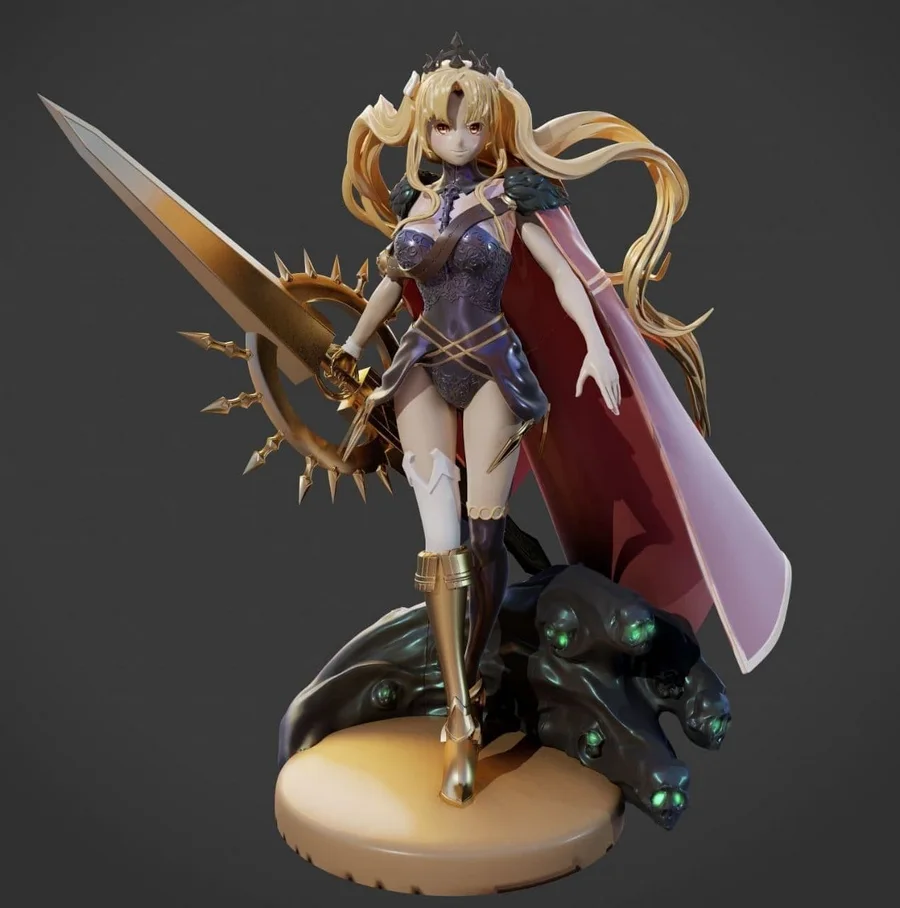 ereshkigal - 3D model for printing | AssetsFree.com