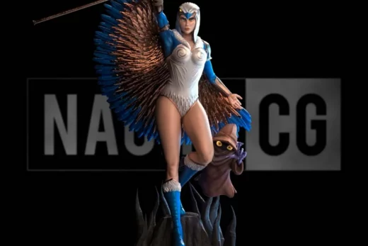 fan art sorceress from motu statue - 3D model for printing | AssetsFree.com