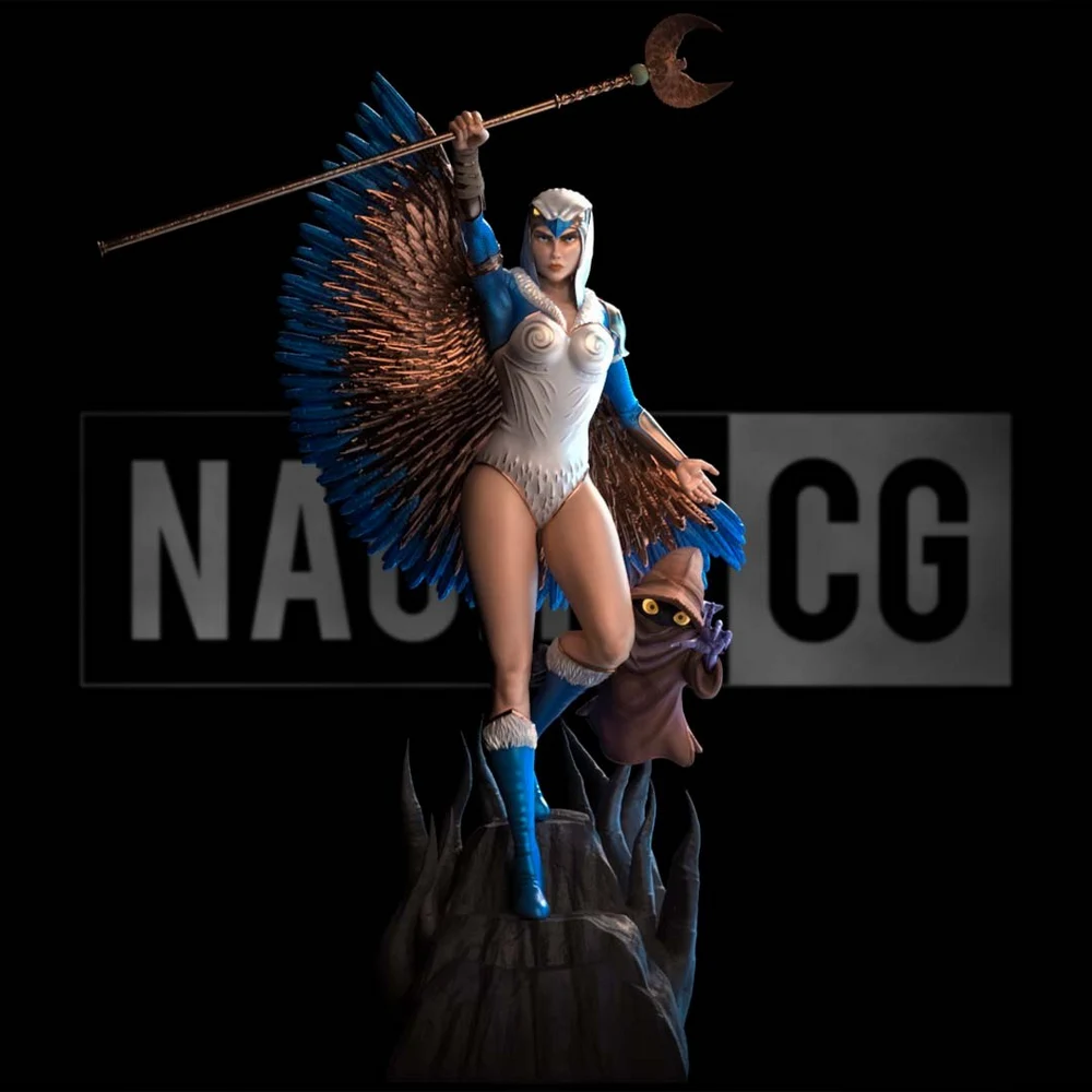 fan art sorceress from motu statue - 3D model for printing | AssetsFree.com