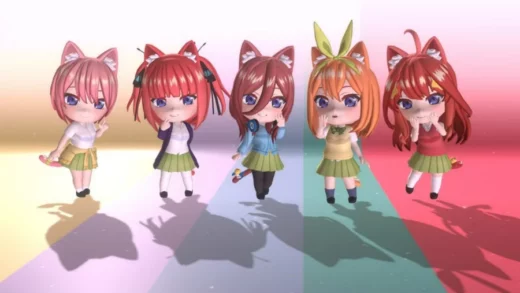 Fanart gotoubun no hanayome movie @top3dhub