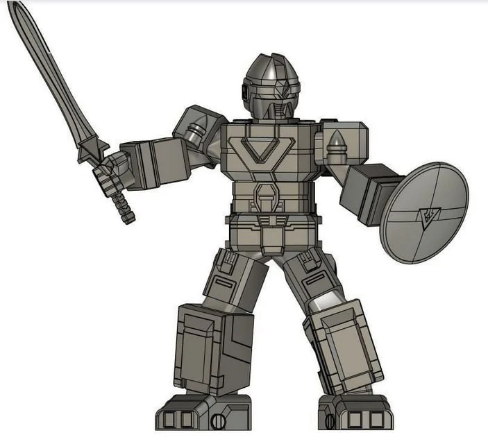 flashman- flash king low detail - 3D model for printing | AssetsFree.com