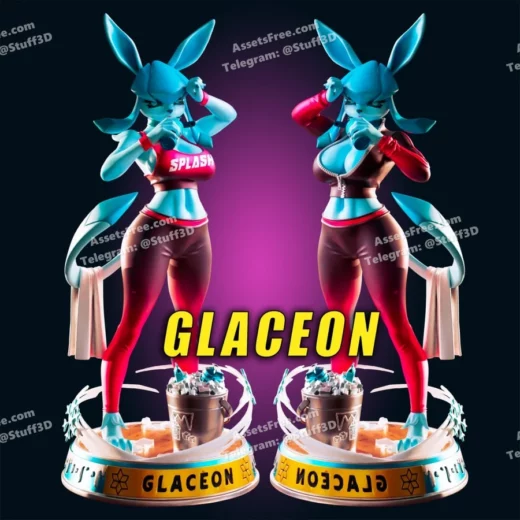 glaceon-previews - 3D model for printing | AssetsFree.com