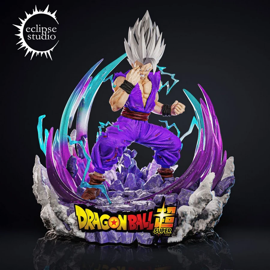 gohan bestia dragon ball super super hero – eclipse studio - 3D model for printing | AssetsFree.com