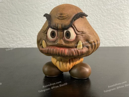 goomba_print_01 - 3D model for printing | AssetsFree.com