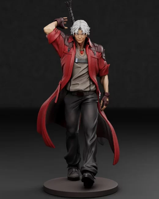 gr8tech – devil may cry – dante - 3D model for printing | AssetsFree.com