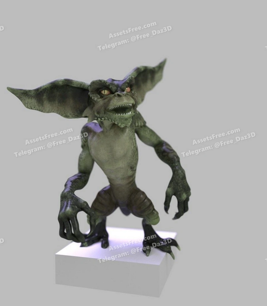 gremlin - 3D model for printing | AssetsFree.com