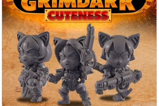 grimdark cuteness – katgirls - 3D model for printing | AssetsFree.com