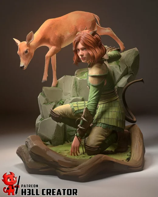 h3ll creator – doric dungeons dragons – june 2025 - 3D model for printing | AssetsFree.com