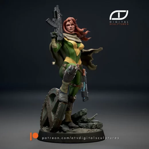 hope_summers_by_alberto_tufino_velez_ - 3D model for printing | AssetsFree.com
