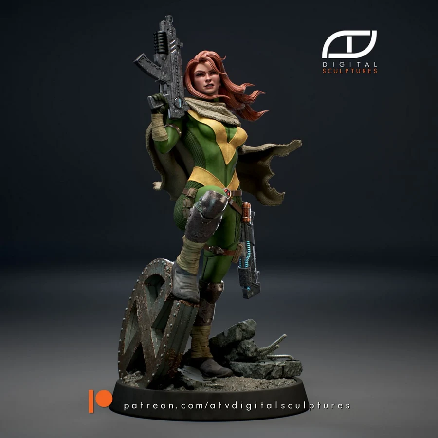 hope_summers_by_alberto_tufino_velez_ - 3D model for printing | AssetsFree.com
