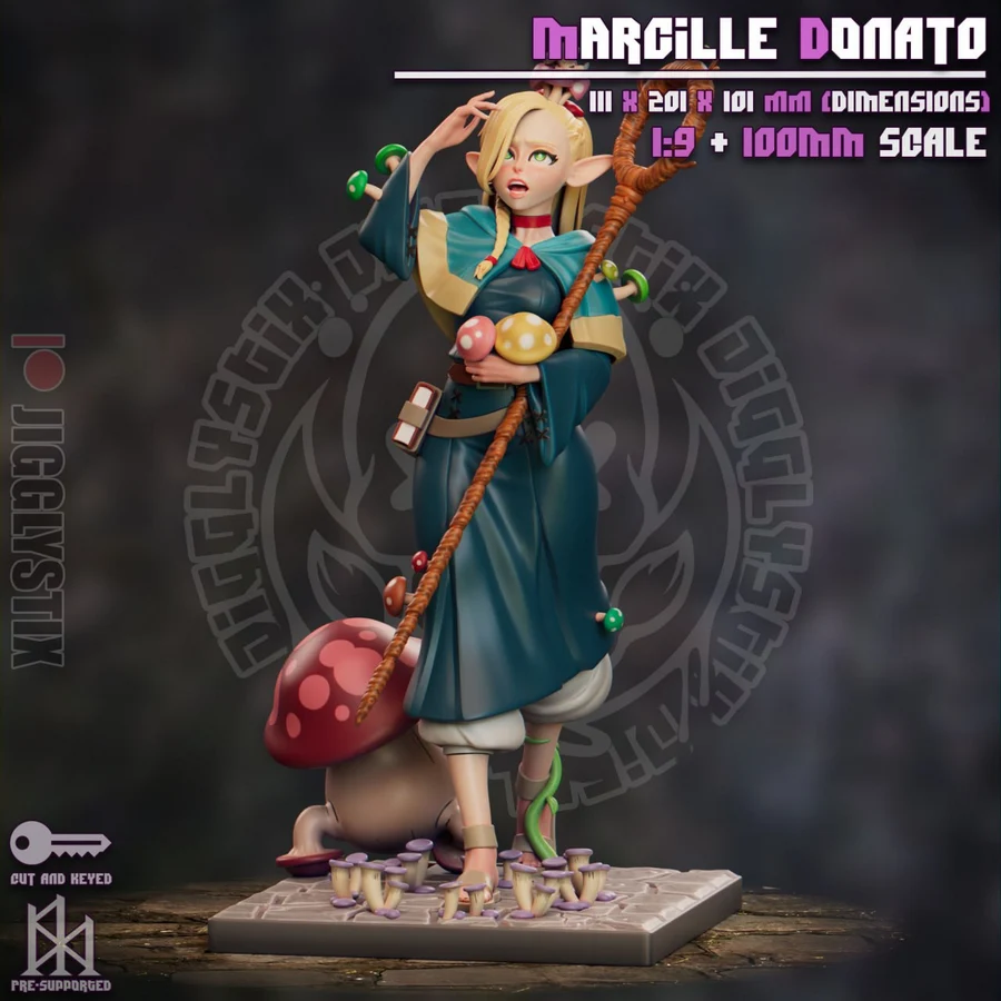 jigglystix marcille donato - 3D model for printing | AssetsFree.com