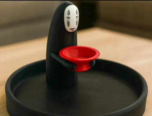 kaonashi tray - 3D model for printing | AssetsFree.com