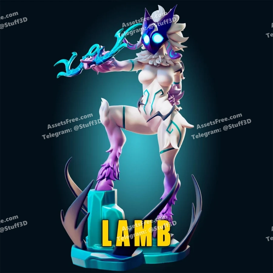 lamb-lol-previews - 3D model for printing | AssetsFree.com