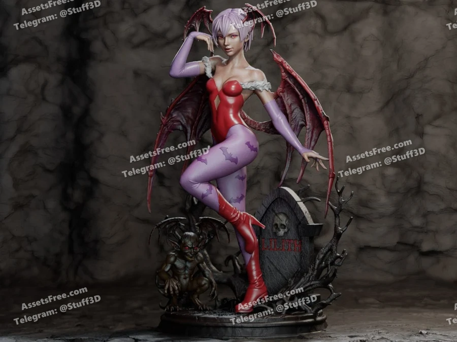 lilith ca3d - 3D model for printing | AssetsFree.com