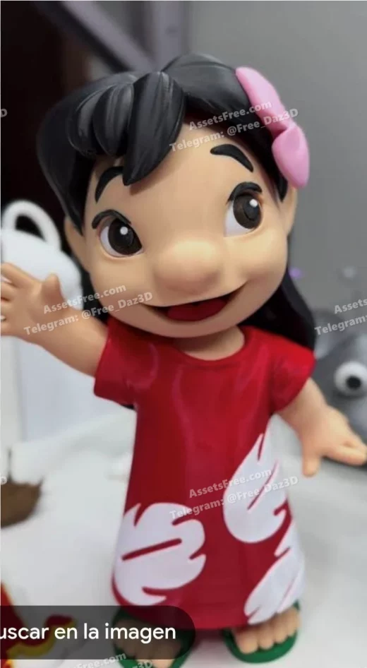 lilo - 3D model for printing | AssetsFree.com