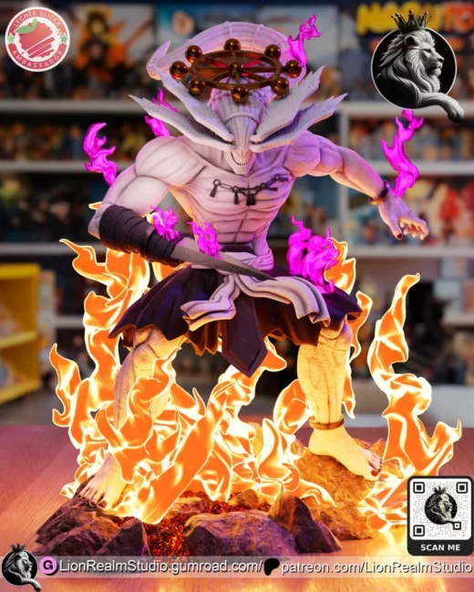 lionrealm studio – jujutsu kaisen – mahoraga - 3D model for printing | AssetsFree.com