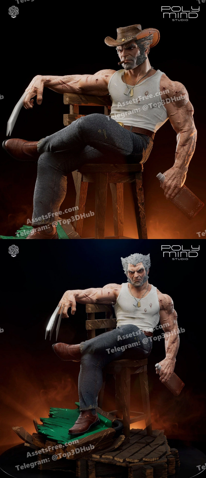 logan – STL 3D Print Model | AssetsFree.com logan - 3D model for printing | AssetsFree.com