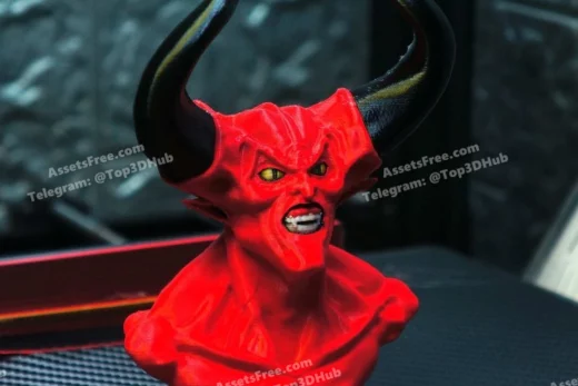 lord-of-darkness-the-legend-multicolour-support-free - 3D model for printing | AssetsFree.com